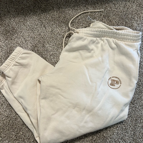 Victoria's Secret PINK Ivy Fleece Sweatpants Size XXL - Picture 2 of 5